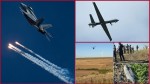 Dronă care a intrat în spațiul aerian național dinspre Moldova doborâtă lângă Galați de piloții spanioli prezenți în România. Anunț oficial MApN