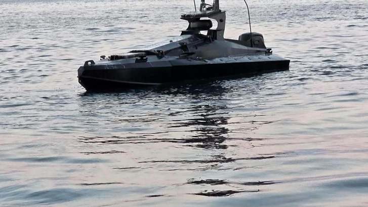 Dronă marină distrusă de Armata Română în zona platformei Neptun Deep din Marea Neagră Radu Miruță Era încărcată cu explozibil