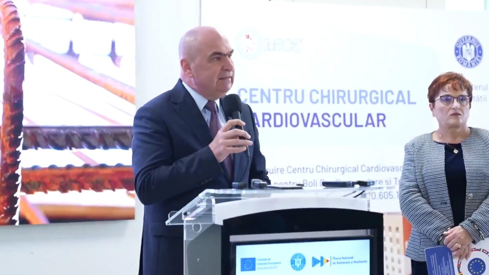 Ilie Bolojan anunț privind spitalele construite din banii din PNRR Am început cu un buget din PNRR pe zona de sănătate de peste două miliarde de euro și prin reduceri succesive am ajuns la puțin peste un miliard