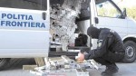 Bunuri de peste 318.000 de lei inclusiv 43.000 de ţigarete confiscate de poliţiştii de frontieră de la Giurgiu