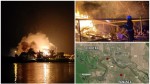 Rusia a atacat portul Izmail din Ucraina la granița cu România. Incendiu major la infrastructura portuară