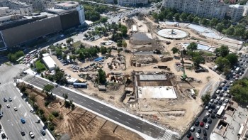 Primăria Sectorului 4 ridică restricțiile din Piața Unirii. Lucrările la noul Planșeu Unirii continuă