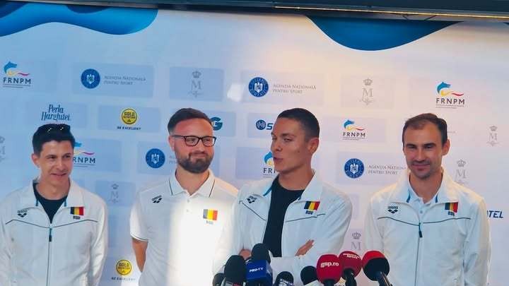 David Popovici s-a întors în țară de la Paris Sunt mulțumit de ce am realizat VIDEO