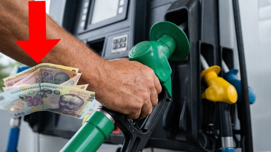E oficial scade prețul la motorină. De când se aplică reducerea accizei cu 20