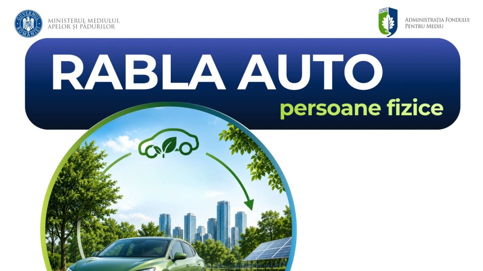 Vești bune pentru români Săptămâna viitoare se pot face din nou înscrieri în Programul Rabla Auto 2026 anunță AFM