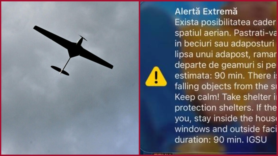 UPDATE Anunțul MApN. Mesaj RO-alert pentru zona de nord-est a județului Tulcea. Locuitorii sfătuiți să se adăpostească