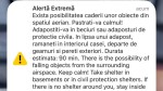 Mesaj RO-Alert emis pentru nordul județului Tulcea Există posibilitatea căderii unor obiecte din spaţiul aerian