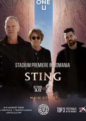 A început Untold 2026. Ce a vrut neapărat Sting în spatele scenei