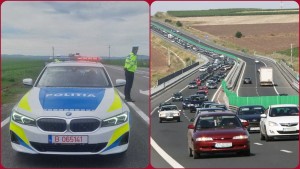 Carambol cu șapte maşini pe A2 în judeţul Constanţa. Circulaţia restricţionată pe sensul spre București