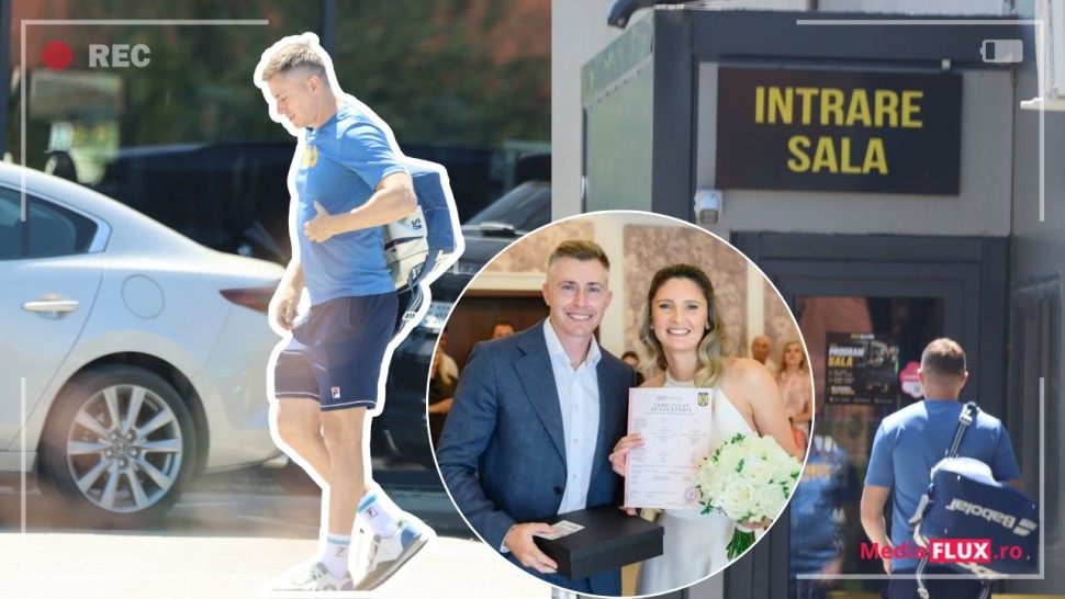 Victor Crivoi nu i-a luat Irinei Begu doar inima ci și mașina Noul soț al tenismenei se menține în formă la o sală din Domnești | Foto Paparazzi
