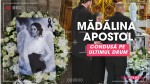 Înmormântarea Mădălinei Apostol. Iubita lui Nick Rădoi condusă pe ultimul drum. Mama sa a leșinat la cimitir | Foto și Video Exclusiv