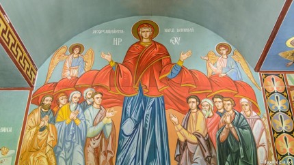 Acoperământul Maicii Domnului sărbătoare cu cruce roșie. Ce nu ai voie să faci pe 1 octombrie pentru a nu aduce ghinionul asupra ta