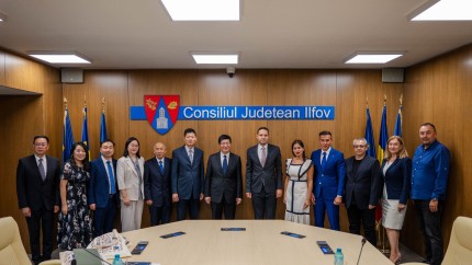 Întâlnire de lucru între reprezentanții Consiliului Județean Ilfov și o delegație din provincia Zhejiang Republica Populară Chineză - Consiliul Județean Ilfov își consolidează relațiile de cooperare