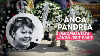 Anca Pandrea condusă pe ultimul drum Înmormântarea actriței lângă Iurie Darie. Moment emoționant la finalul slujbei lumea a aplaudat îndelung | Update Foto și Video Exclusiv