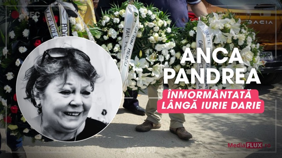 Anca Pandrea condusă pe ultimul drum Înmormântarea actriței lângă Iurie Darie. Moment emoționant la finalul slujbei lumea a aplaudat îndelung | Update Foto și Video Exclusiv