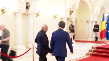 Update Antonio Costa la București Securitatea României înseamnă securitatea Europei ca un tot. Nicușor Dan România își dorește un buget viitor al UE ambițios | Video