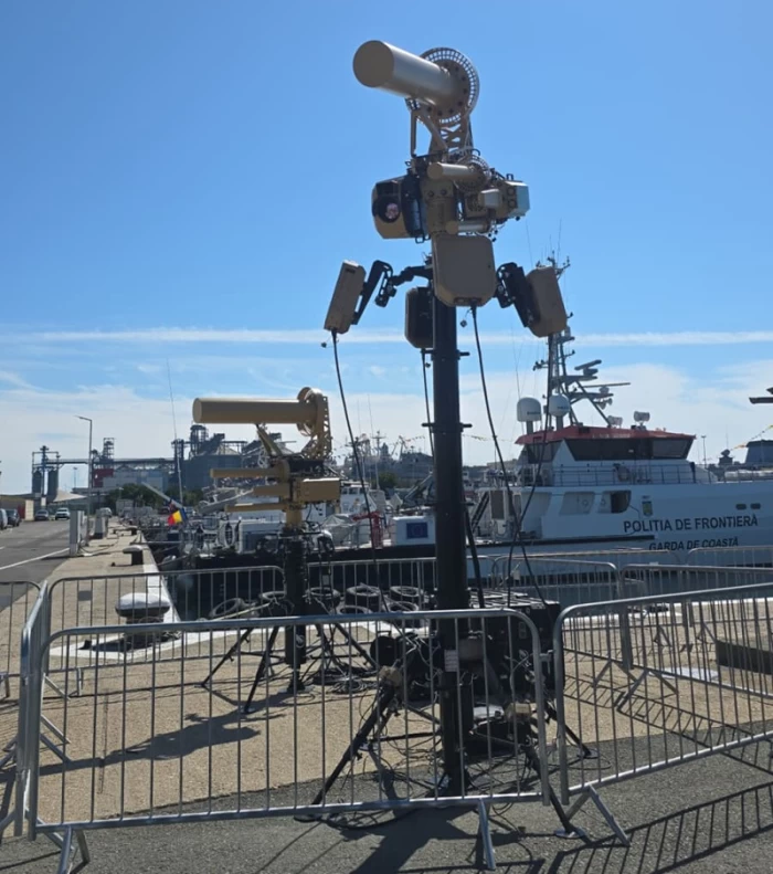 Porturile militare Constanța, Mangalia, Tulcea și Brăila, protejate împotriva dronelor printr-un program în cooperare cu Marina SUA. Cum funcționează sistemul