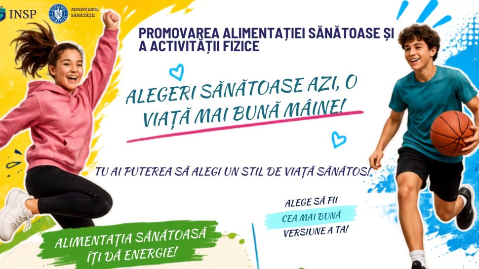 Doar 2 din 10 elevi de liceu fac mișcare. Campanie în licee desfășurată de INSP