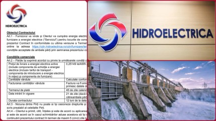 Se scumpește energia electrică la Hidroelectrica Anunț pentru un milion de români. Tariful crește din octombrie