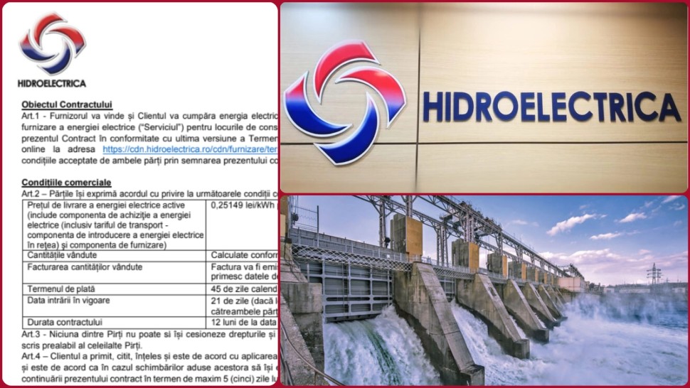 Se scumpește energia electrică la Hidroelectrica Anunț pentru un milion de români. Tariful crește din octombrie