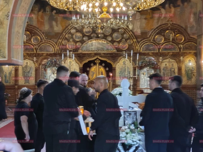 Înmormântarea Mădălinei Apostol