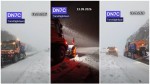 Ninge ca în povești pe Transfăgărășan. Drumarii au intervenit cu utilaje de deszăpezire | Video