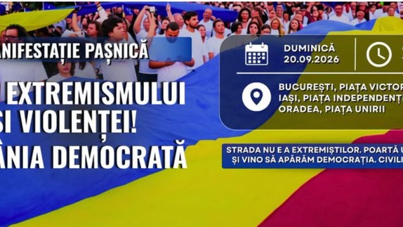 Proteste în Bucureşti Iaşi Oradea şi Timişoara duminică seară împotriva manifestațiilor violente Folosirea violenţei ca armă politică nu mai înseamnă protest