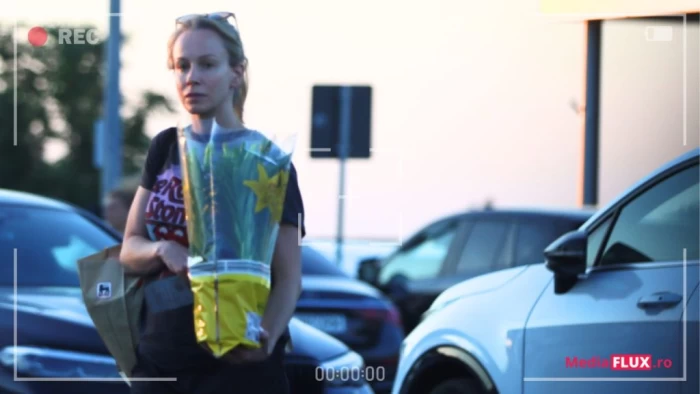 Sandra Izbașa, la olimpiada de cumpărături! Marea campioană își face singură o bucurie și își cumpără o floare pe lângă mâncare