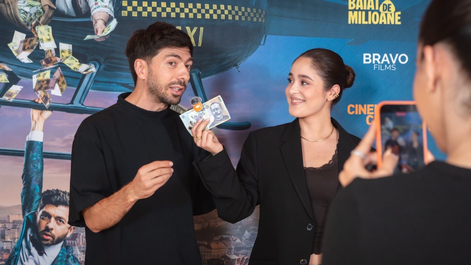 Mircea Bravo a tras biletul câștigător după o gală de proporții Băiat de milioane rulează acum în cinematografe
