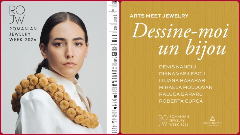 Miercuri 30 septembrie a început Romanian Jewelry Week ajuns la ediția a șaptea. Peste 300 de designeri din mai mult de 50 de țări își prezintă arta 