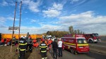 Accident cumplit în Buftea. 16 persoane sunt implicate dintre care două au decedat