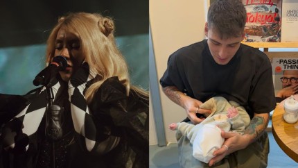 O cunoscută cântăreață din România a născut după ce a ținut sarcina ascunsă timp de 9 luni