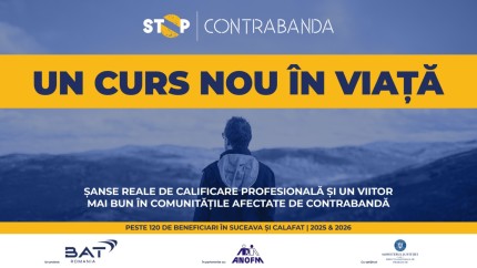 Programul ANOFM - BAT România continuă să genereze oportunități de angajare în comunitățile afectate de contrabandă