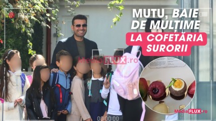 Adrian Mutu baie de mulțime la cofetăria surorii sale Ideile dulci vin și se dau la pachet cu bucurie | Foto și Video Paparazzi