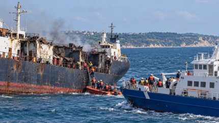 Alertă în Bulgaria după ce două nave au fost lovite de drone în zona economică exclusivă din Marea Neagră. Una s-a scufundat