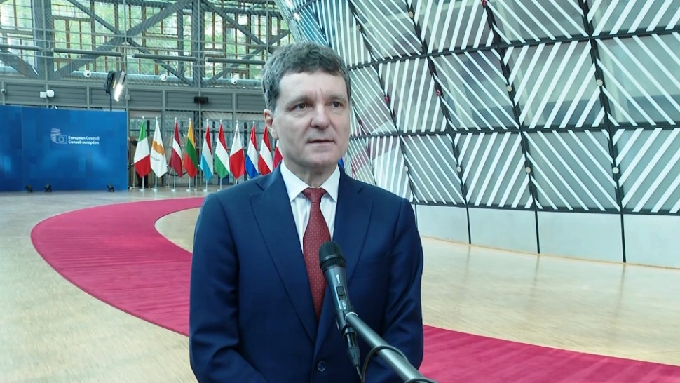 Nicușor Dan declarații de presă de la Bruxelles. Anunțul președintelui privind situația de la Marea Neagră Să existe un sprijin al Uniunii pentru un centru de securitate civilă pe care vrem să-l construim cu Bulgaria Video