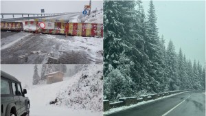 Prognoza meteo ANM de weekend anunță vânt ploi și ninsori cu strat de zăpadă de 15-25 de centimetri. Care sunt zonele afectate și ce se întâmplă în București