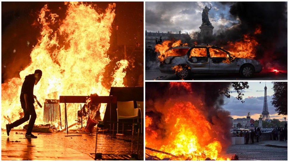 Haos istoric în Europa Franța impune restricții pe timpul nopții Italia trimite militarii în zona protestelor. S-ar putea institui stare de urgență