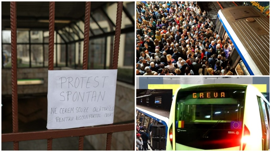 Angajații Metrorex ar putea bloca iar circulația metrourilor din cauza unei noi greve. Cer mai mulți bani la salariu și dau un ultimatum 1 noiembrie