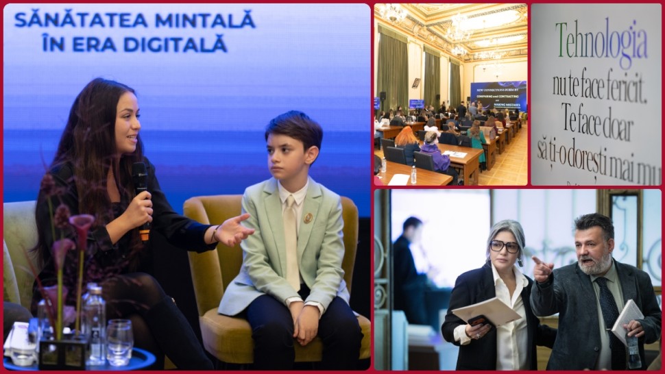 Conferința Sănătatea mintală în era digitală organizată de Q Magazine la doua ediție. Adolescenții și AI-ul în prim-plan. Mirabela Grădinaru Răspunsul nostru să nu fie imediat o lecție o critică sau o soluție ci pentru început te ascult