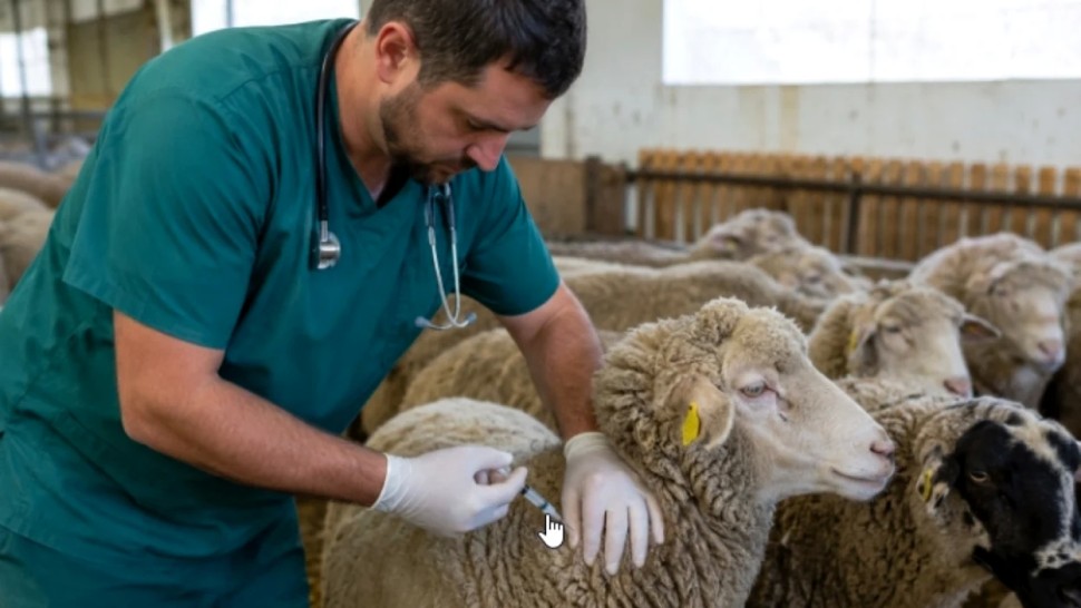 Guvernul a aprobat o hotărâre prin care statul român acceptă o donație de 1.100.000 de doze de vaccin pentru ovine de la CE. Niculescu Primele 300.000 de doze au ajuns deja în România